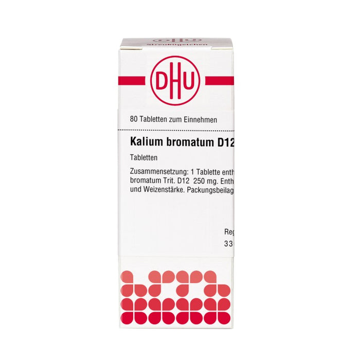 DHU Kalium bromatum D12 Tabletten, 80 pcs. Tablets