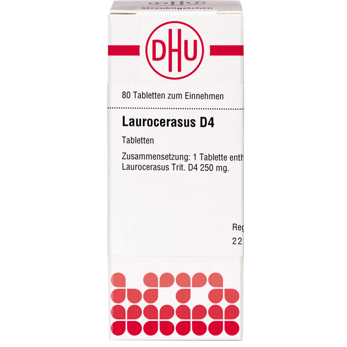 DHU Laurocerasus D4 Tabletten, 80 St. Tabletten