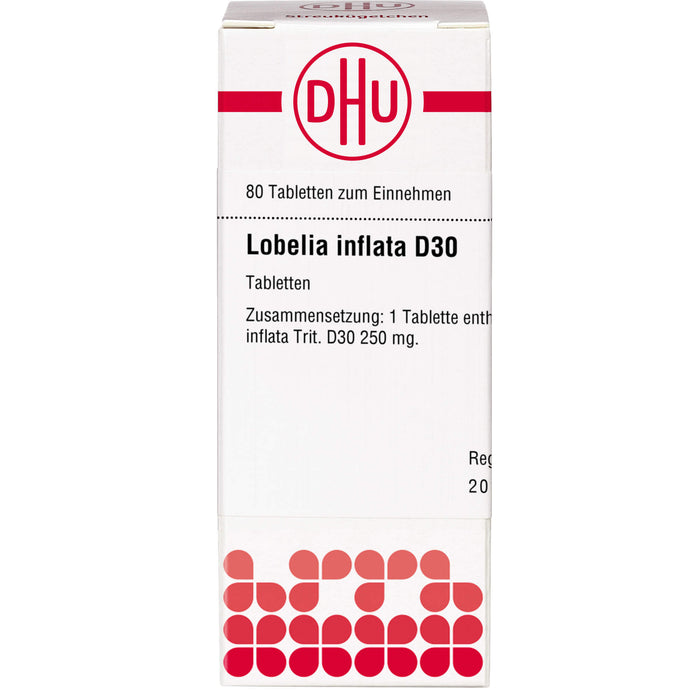 DHU Lobelia inflata D30 Tabletten, 80 pc Tablettes