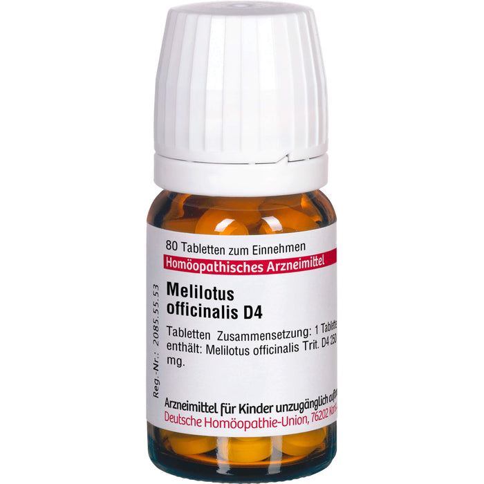 DHU Melilotus officinalis D4 Tabletten, 80 St. Tabletten