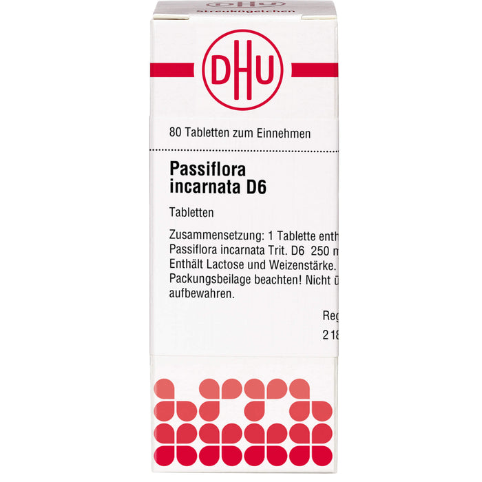 DHU Passiflora incarnata D6 Tabletten, 80 pc Tablettes