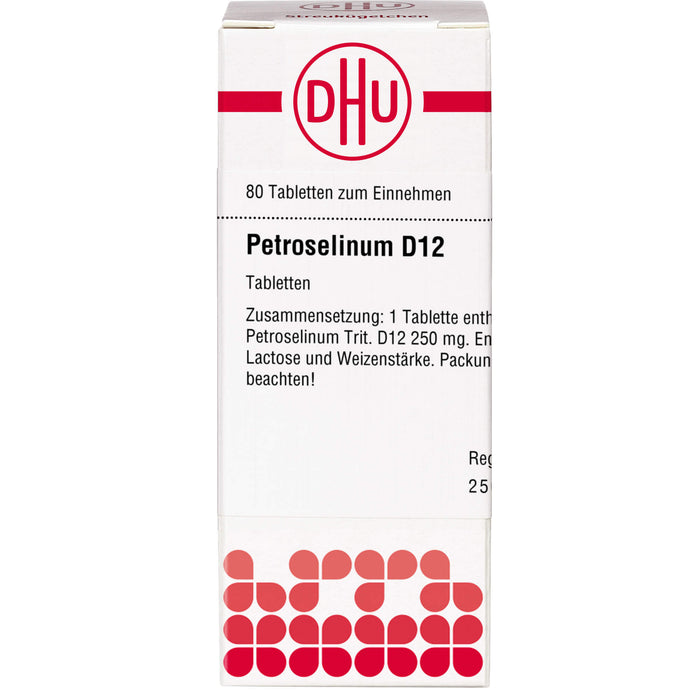 DHU Petroselinum D 12 Tabletten, 80 pc Tablettes