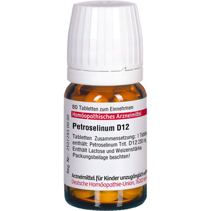 DHU Petroselinum D 12 Tabletten, 80 pc Tablettes