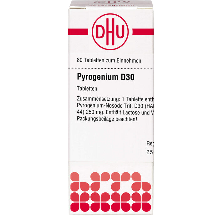 DHU Pyrogenium D30 Tabletten, 80 pc Tablettes