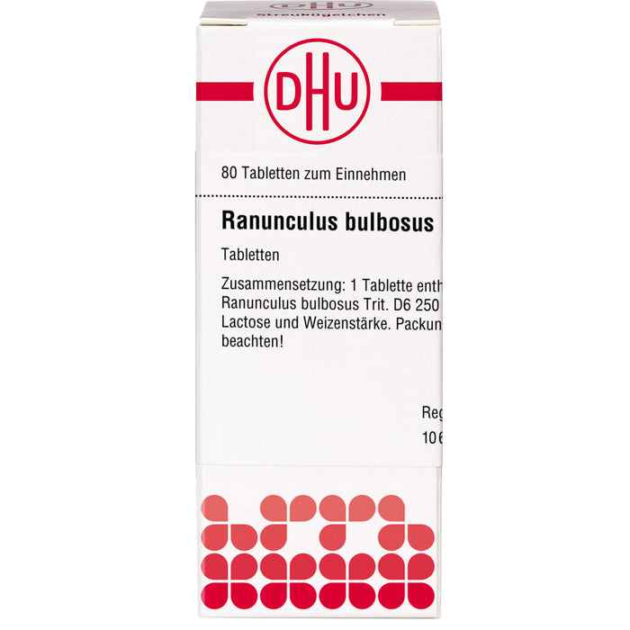 DHU Ranunculus bulbosus D6 Tabletten, 80 pcs. Tablets