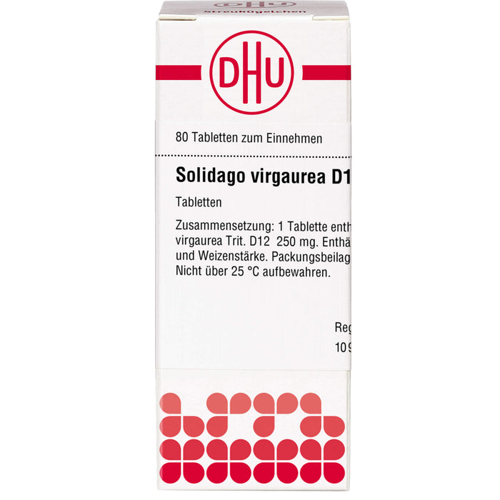 DHU Solidago virgaurea D12 Tabletten, 80 St. Tabletten