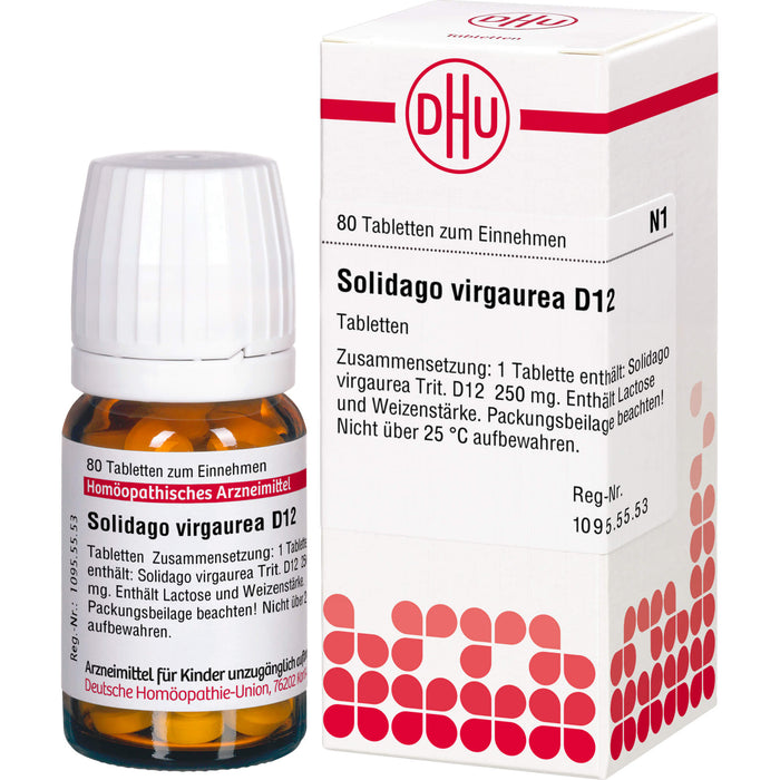 DHU Solidago virgaurea D12 Tabletten, 80 St. Tabletten