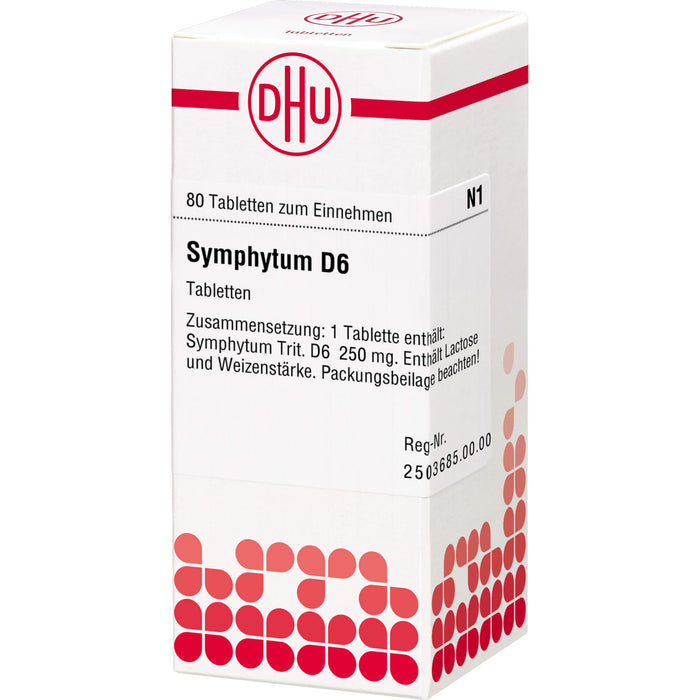 DHU Symphytum D6 Tabletten, 80 pcs. Tablets