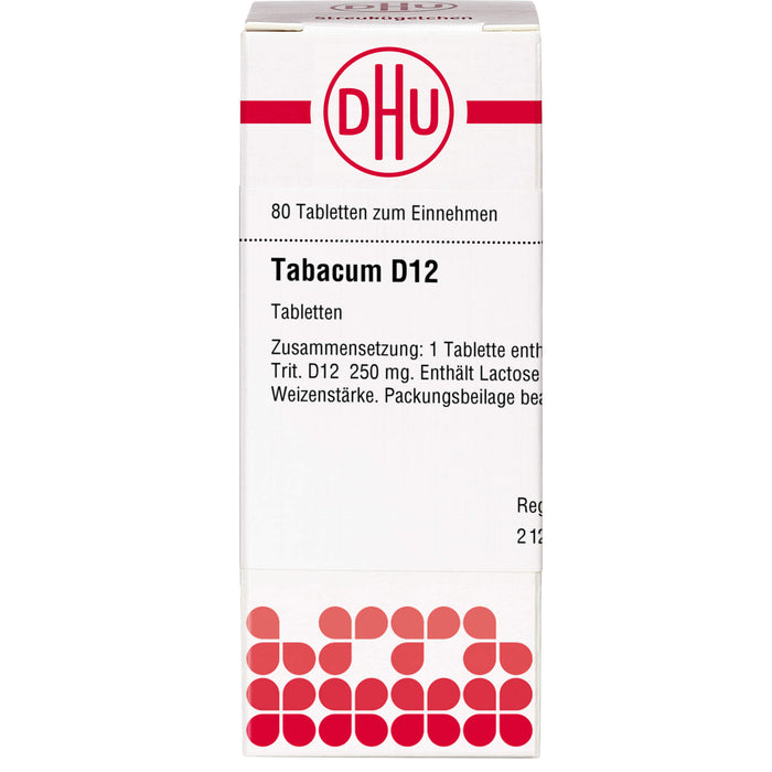 DHU Tabacum D12 Tabletten, 80 pcs. Tablets