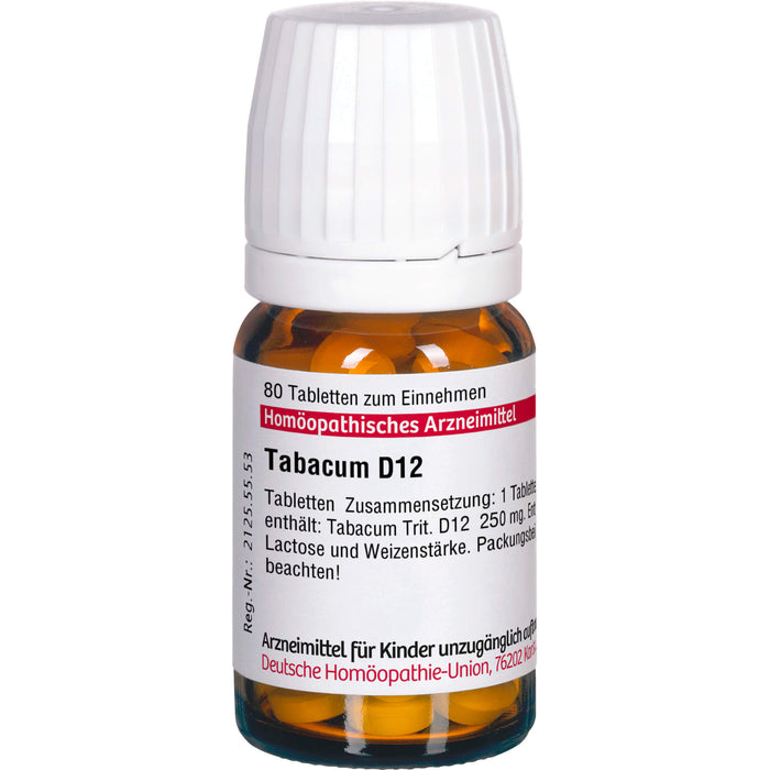 DHU Tabacum D12 Tabletten, 80 pcs. Tablets