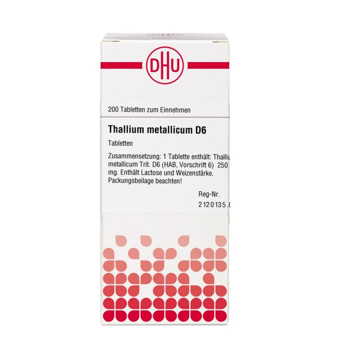 DHU Thallium metallicum D6 Tabletten, 200 St. Tabletten