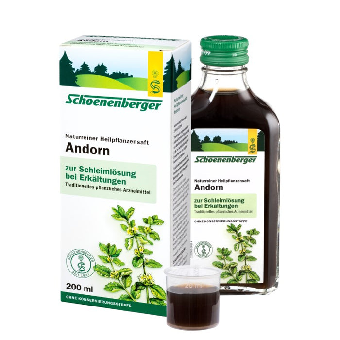 Schoenenberger Naturreiner Heilpflanzensaft Andorn, 200 ml Solution