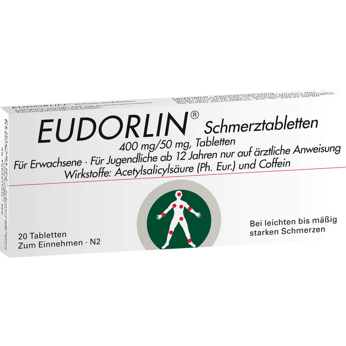 EUDORLIN Schmerztabletten, 20 pcs. Tablets