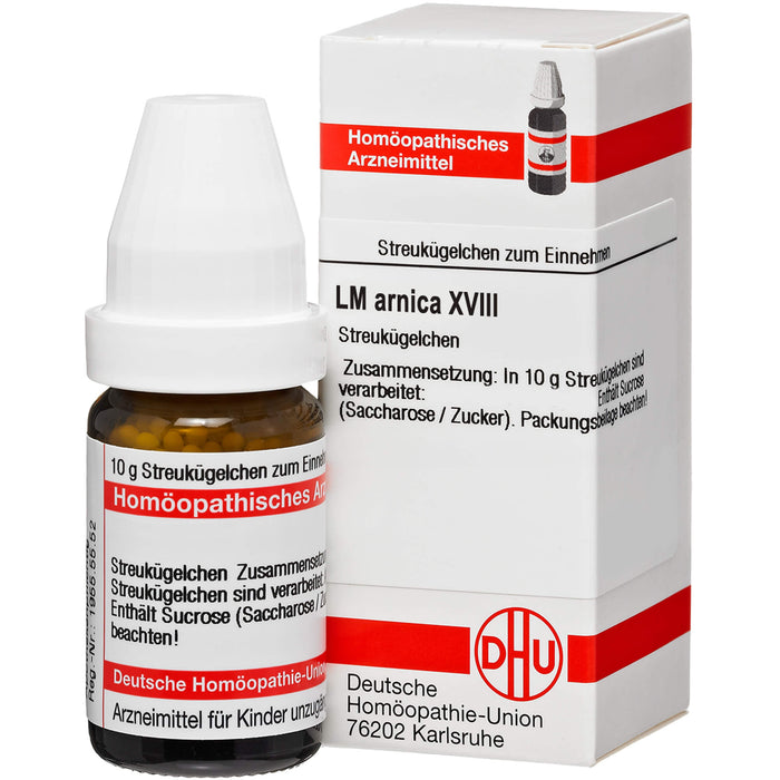 DHU Arnica LM XVIII Streukügelchen, 5 g Globules