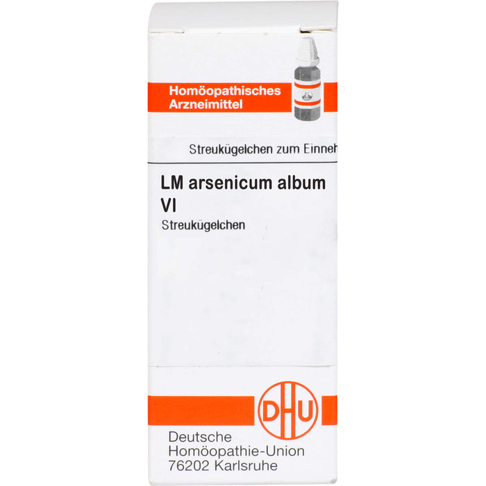 DHU Arsenicum album LM VI Streukügelchen, 5 g Globules