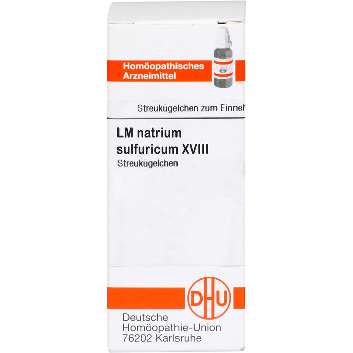 DHU Natrium sulfuricum LM XVIII Streukügelchen, 5 g Globules