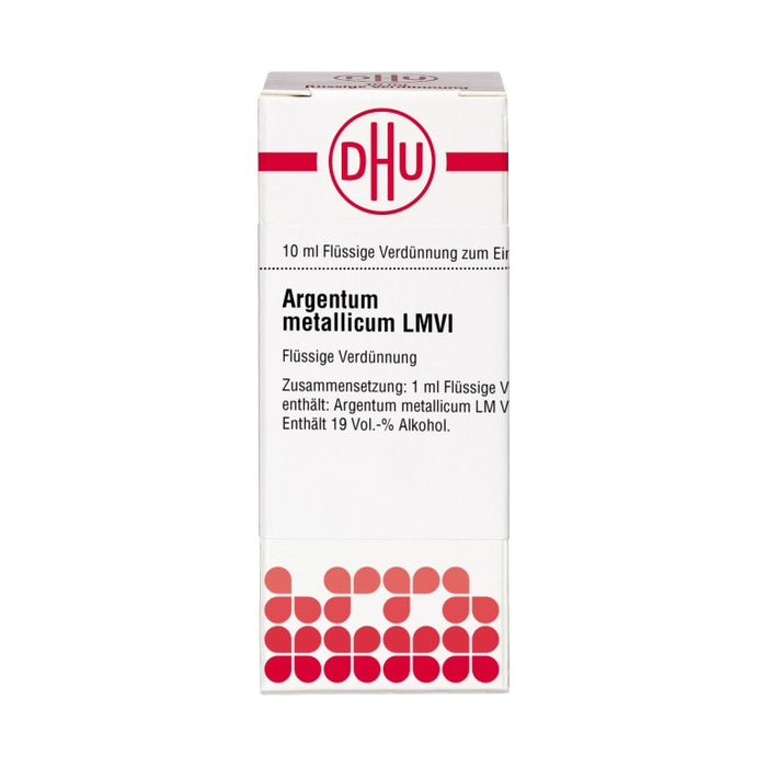 Argentum metallicum LM VI DHU Dilution, 10 ml Lösung