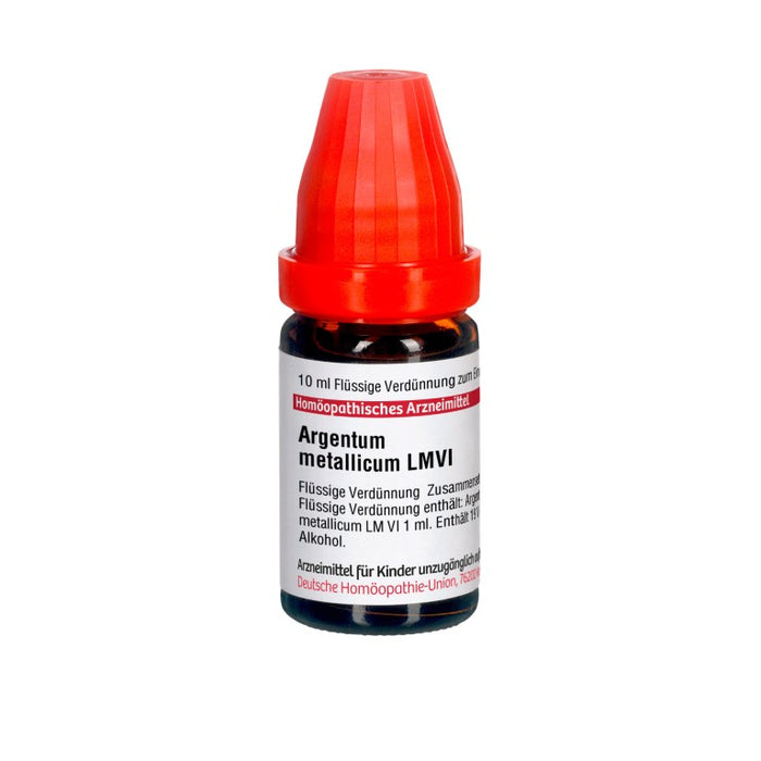 Argentum metallicum LM VI DHU Dilution, 10 ml Lösung