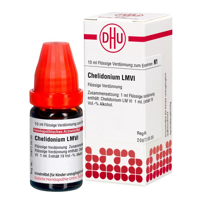 DHU Chelidonium LM VI Dilution, 10 ml Lösung