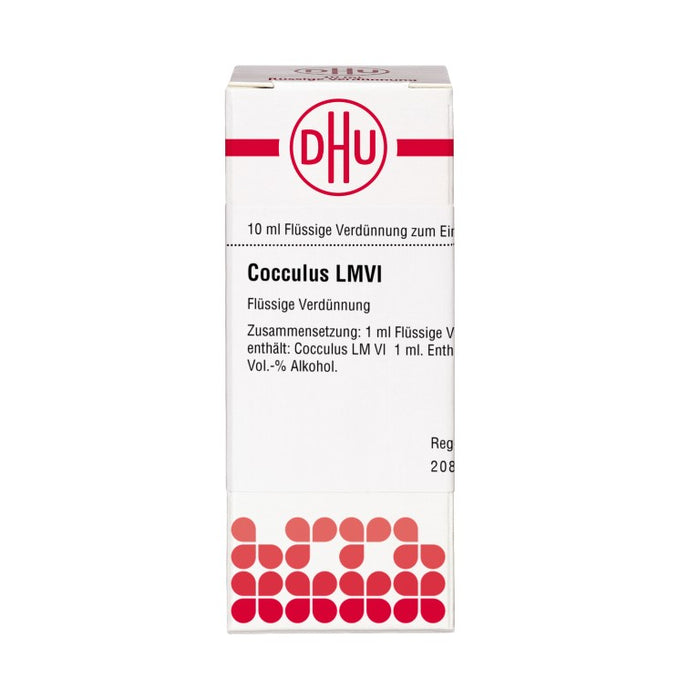 Cocculus LM VI DHU Dilution, 10 ml Lösung