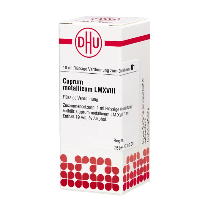 Cuprum metallicum LM XVIII DHU Dilution, 10 ml Lösung