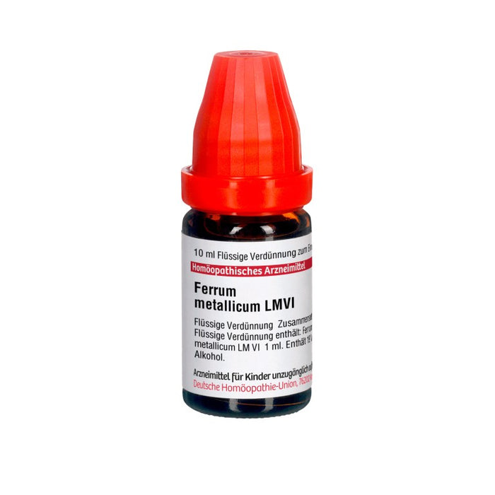 Ferrum metallicum LM VI DHU Dilution, 10 ml Lösung