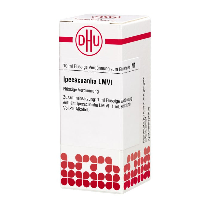 DHU Ipecacuanha LM VI Dilution, 10 ml Lösung