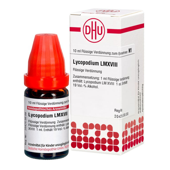 DHU Lycopodium LM XVIII Dilution, 10 ml Lösung