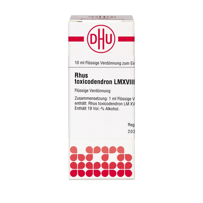 DHU Rhus toxicodendron LM XVIII Dilution, 10 ml Lösung