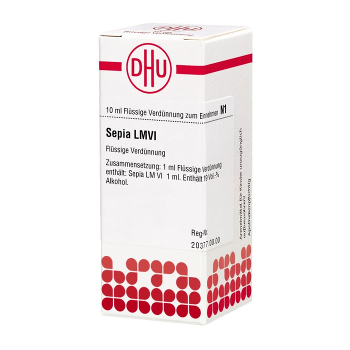 DHU Sepia LM VI Dilution, 10 ml Lösung