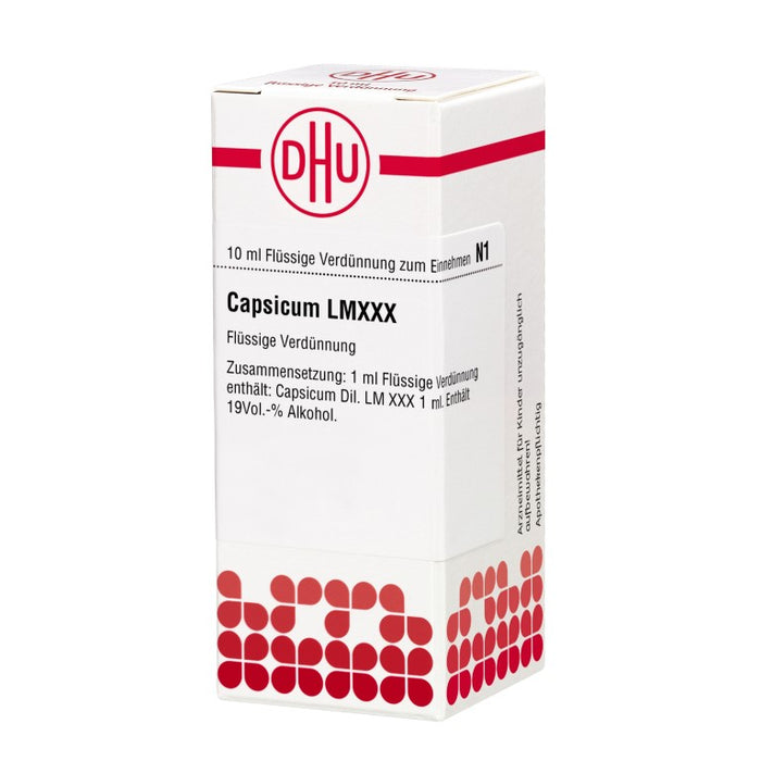 Capsicum LM XXX DHU Dilution, 10 ml Lösung