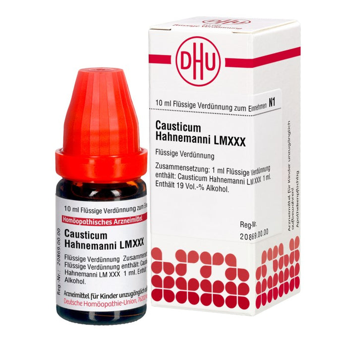 DHU Causticum Hahnemanni LM XXX Dilution, 10 ml Lösung