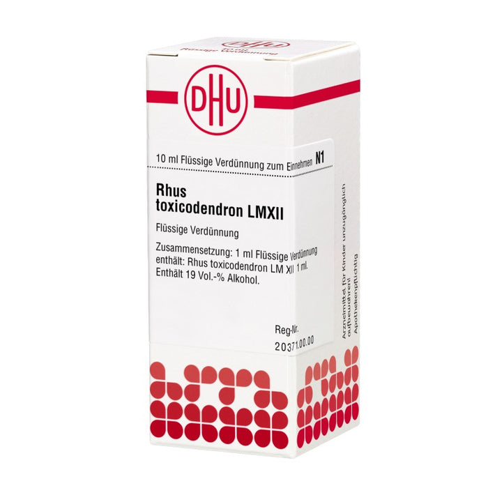 DHU Rhus toxicodendron LM XII Dilution, 10 ml Lösung