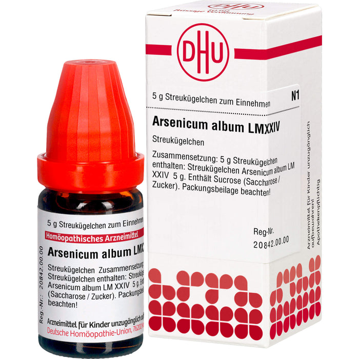 Arsenicum album LM XXIV DHU Globuli, 5 g Globuli