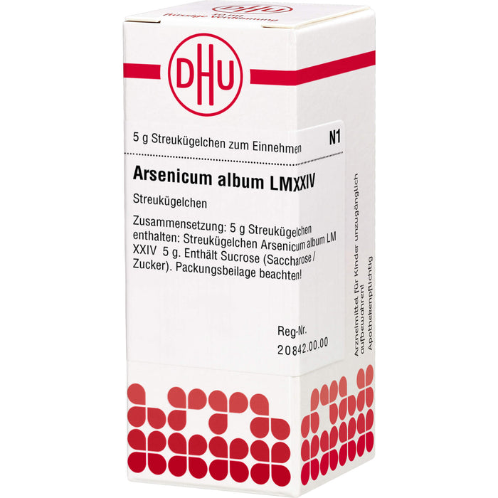 Arsenicum album LM XXIV DHU Globuli, 5 g Globuli