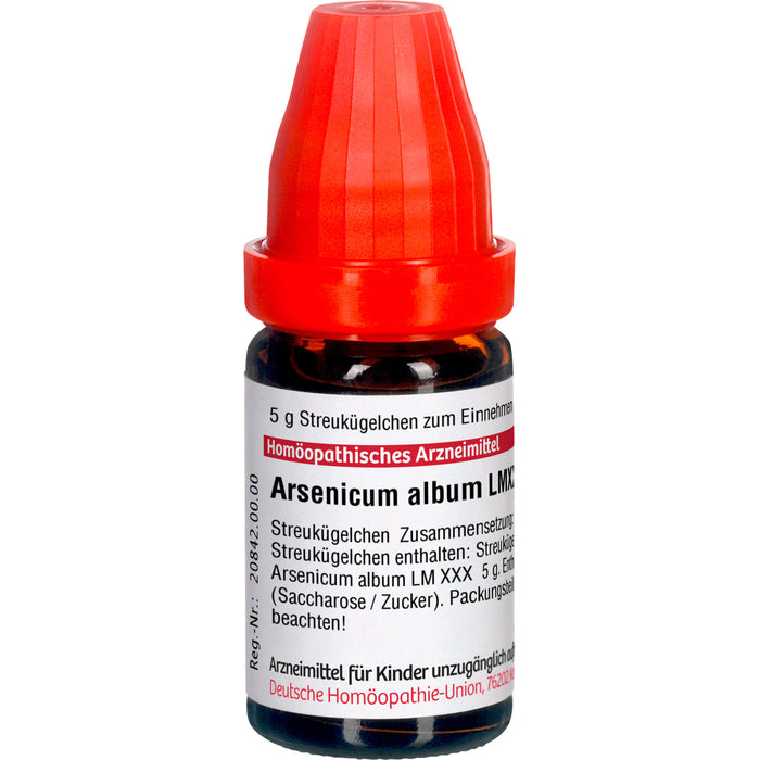 Arsenicum album LM XXX DHU Globuli, 5 g Globuli