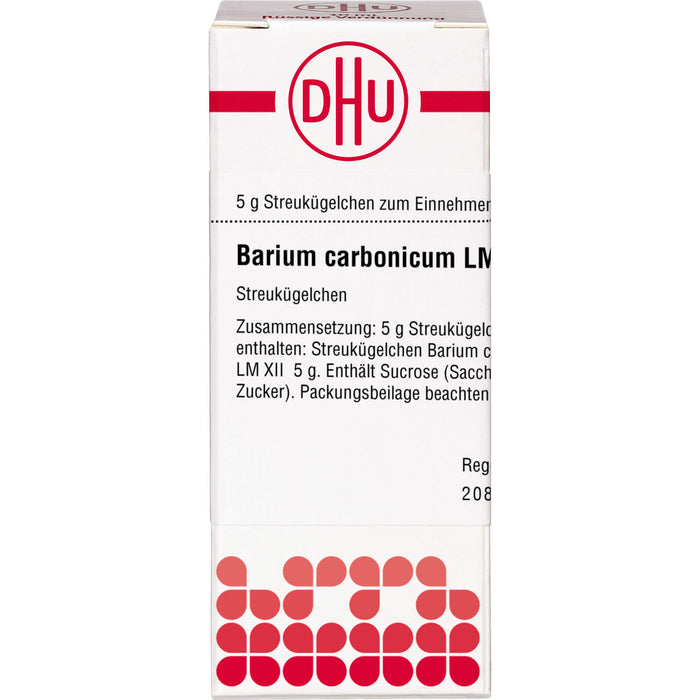 DHU Barium carbonicum LM XII Streukügelchen, 5 g Globules