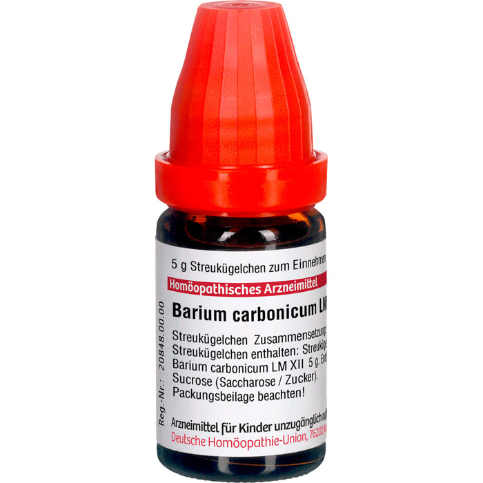 DHU Barium carbonicum LM XII Streukügelchen, 5 g Globules