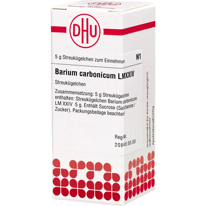 DHU Barium carbonicum LM XXIV Streukügelchen, 5 g Globules