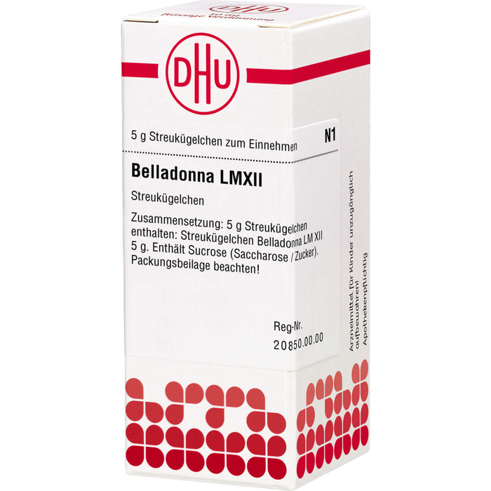 DHU Belladonna LM XII Streukügelchen, 5 g Globules