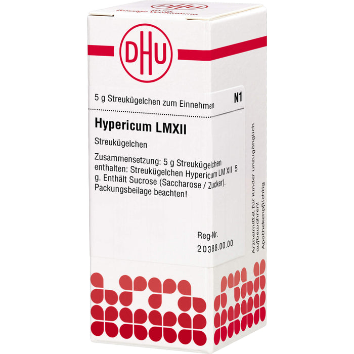 DHU Hypericum LM XII Streukügelchen, 5 g Globules