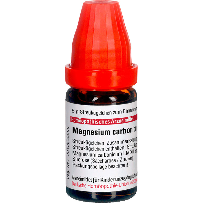 Magnesium carbonicum LM XII DHU Globuli, 5 g Globuli