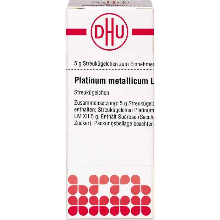 DHU Platinum metallicum LM XII Streukügelchen, 5 g Globules