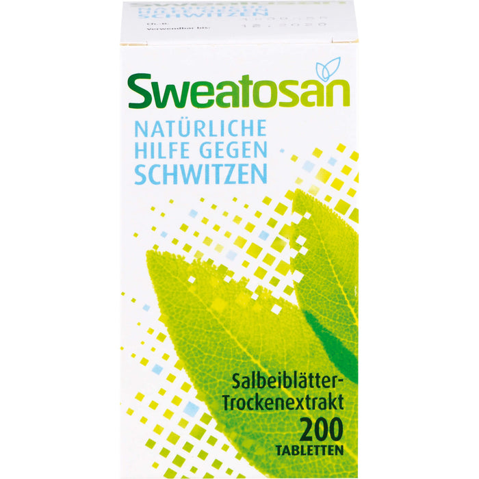 Sweatosan, überzogene Tabletten, 200 St. Tabletten