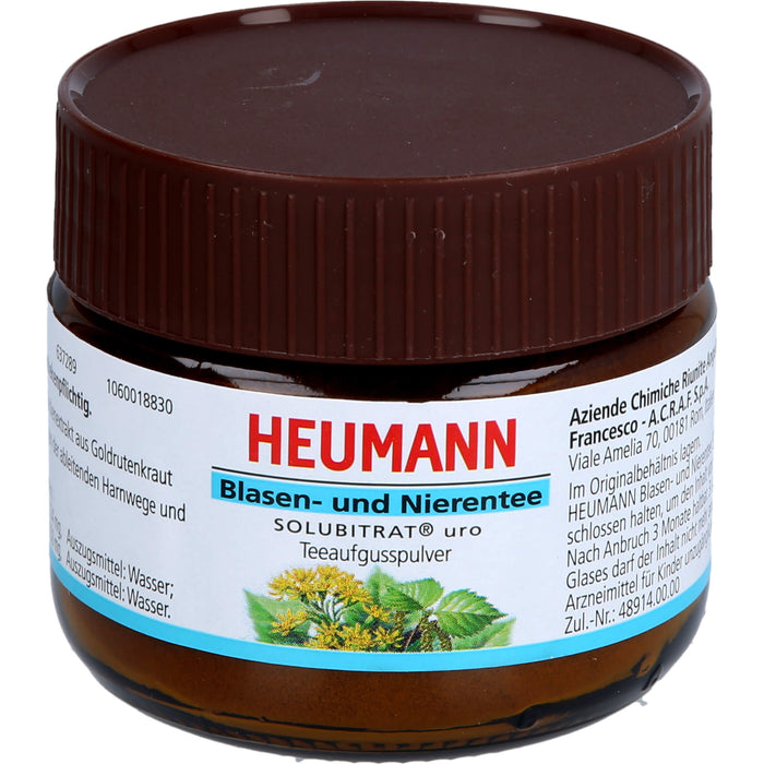 HEUMANN Blasen- und Nierentee Solubitrat uro Teeaufgusspulver, 30 g Tea