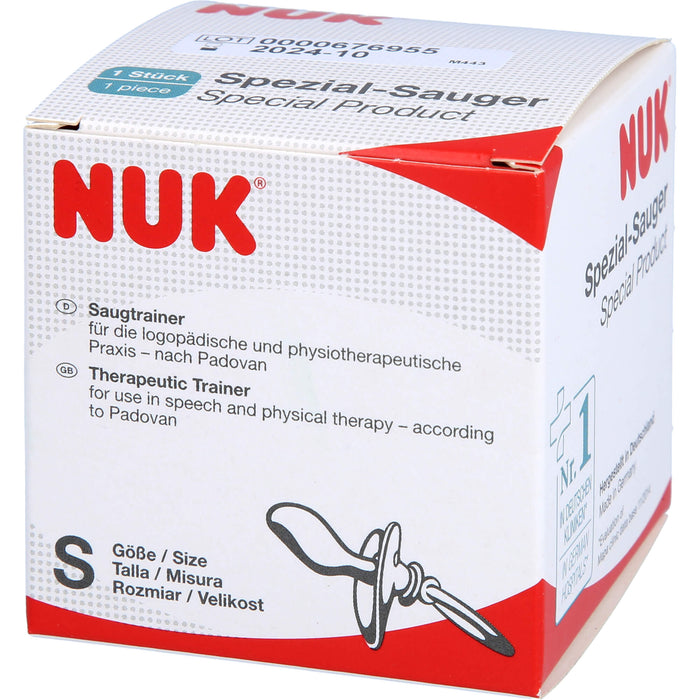 NUK Saugtrainer Größe S, 1 pcs. Aspirator