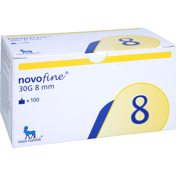 NOVOFINE 8 0,30X8MM CPC, 100 St KAN