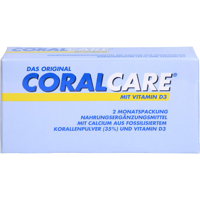 CORALCARE 2-Monatspackung mit Vitamin D3 und K2 Pulver, 85 g Powder