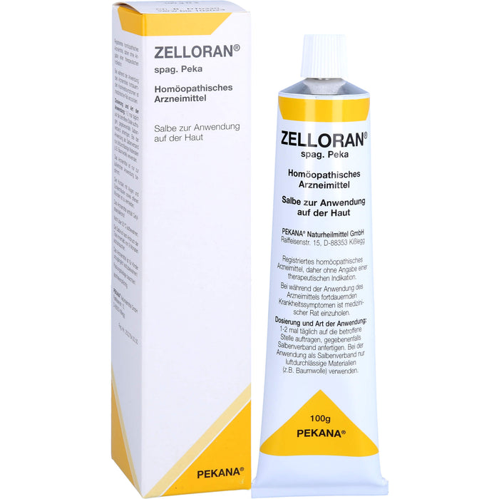 ZELLORAN spag. Peka Salbe, 100 g Onguent