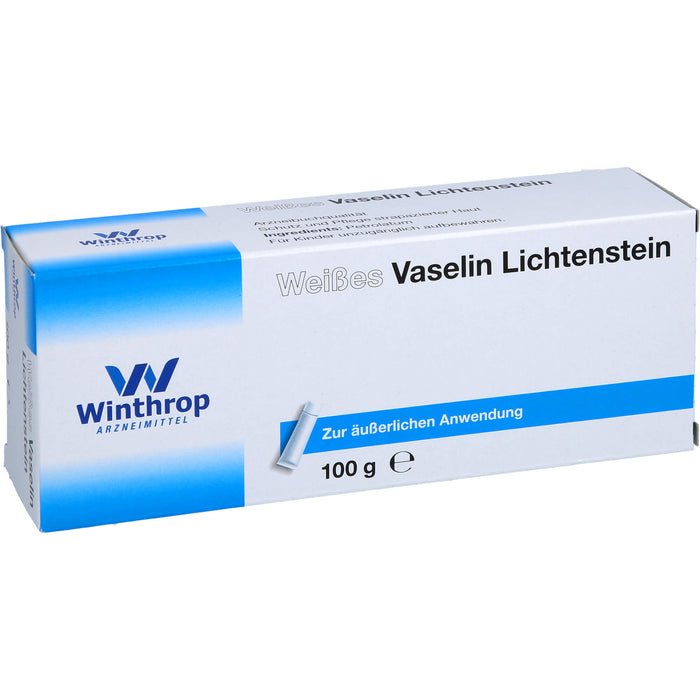 Winthrop weißes Vaselin Lichtenstein Salbe, 100 g Onguent